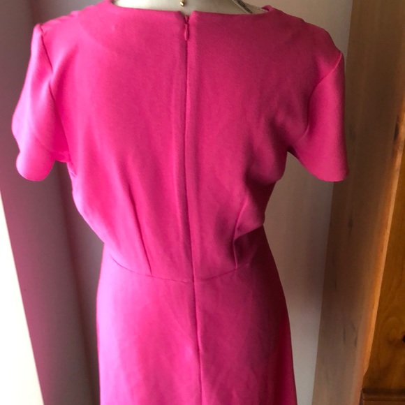 Gianni Binni short sleeve pink dress size M - Picture 2 of 4